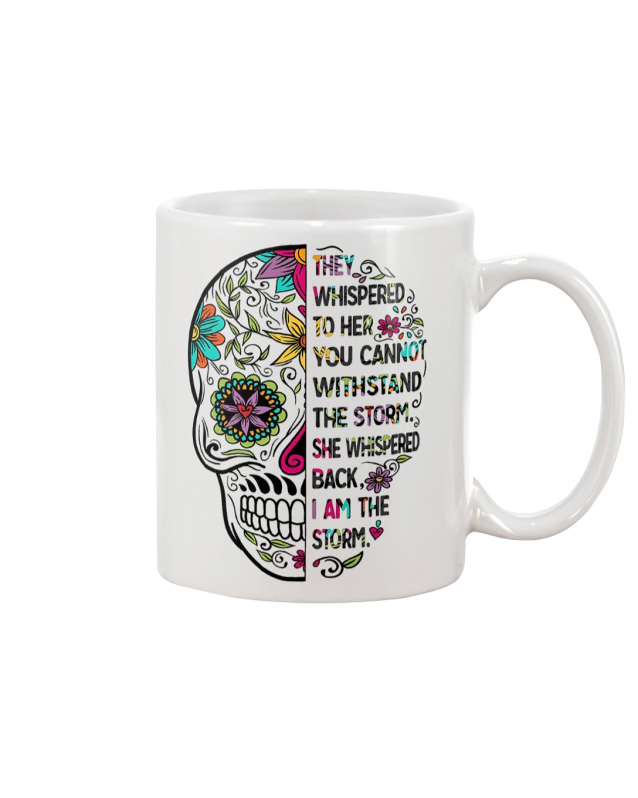 I am the storm - sugar skull cup Mug