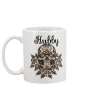 Sugar skull hubby and wifey mugs Mug back