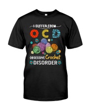 I Suffer From OCD Obsessive Crochet Disorder Premium Fit Mens Tee tile