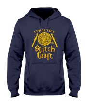 I Practice Stitch Craft Hooded Sweatshirt front