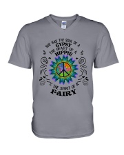 The Soul Of A Gypsy Heart of A Hippie V-Neck T-Shirt tile