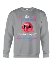 I'm Not Mad This Is My Counting Face 2 Crewneck Sweatshirt tile
