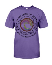 I see trees of Green Hippie Earth Lover Premium Fit Mens Tee tile