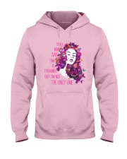 You May Say I am A Dreamer Hippie Girl Hooded Sweatshirt front
