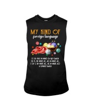 My Kind of Foreign Language Crochet Sleeveless Tee tile