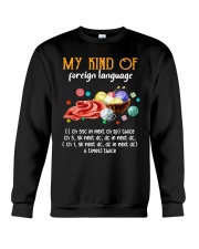 My Kind of Foreign Language Crochet Crewneck Sweatshirt tile