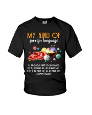 My Kind of Foreign Language Crochet Youth T-Shirt tile
