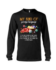 My Kind of Foreign Language Crochet Long Sleeve Tee tile