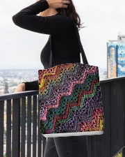 Yarn Tote Bag 3 All-over Tote aos-all-over-tote-lifestyle-front-05
