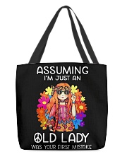 Assuming I'm An Old Lady Was Your First Mistake All-Over Tote tile