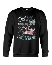 Sewing - God Put Me On This Earth To Sew Crewneck Sweatshirt tile