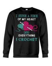 I Stitch My Heart Into Everything I Crochet Crewneck Sweatshirt tile