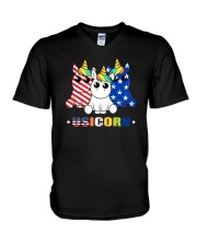 unic8 V-Neck T-Shirt tile