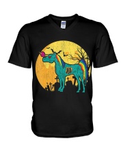 halouni53 V-Neck T-Shirt tile