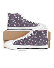 MAU collection1 Women's High Top White Shoes tile