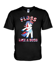 unic4 V-Neck T-Shirt tile