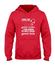 I Don't Just Help Kids Make Great Music I Use Musi Hooded Sweatshirt thumbnail