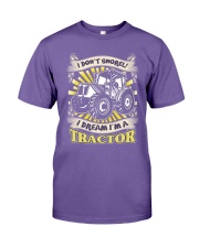I DON'T SNORE I DREAM I'M A TRACTOR T-Shirt Premium Fit Mens Tee thumbnail