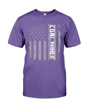 Coal Miner Shirt - American Flag Proud Coal Miner Premium Fit Mens Tee thumbnail
