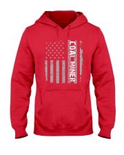 Coal Miner Shirt - American Flag Proud Coal Miner Hooded Sweatshirt thumbnail
