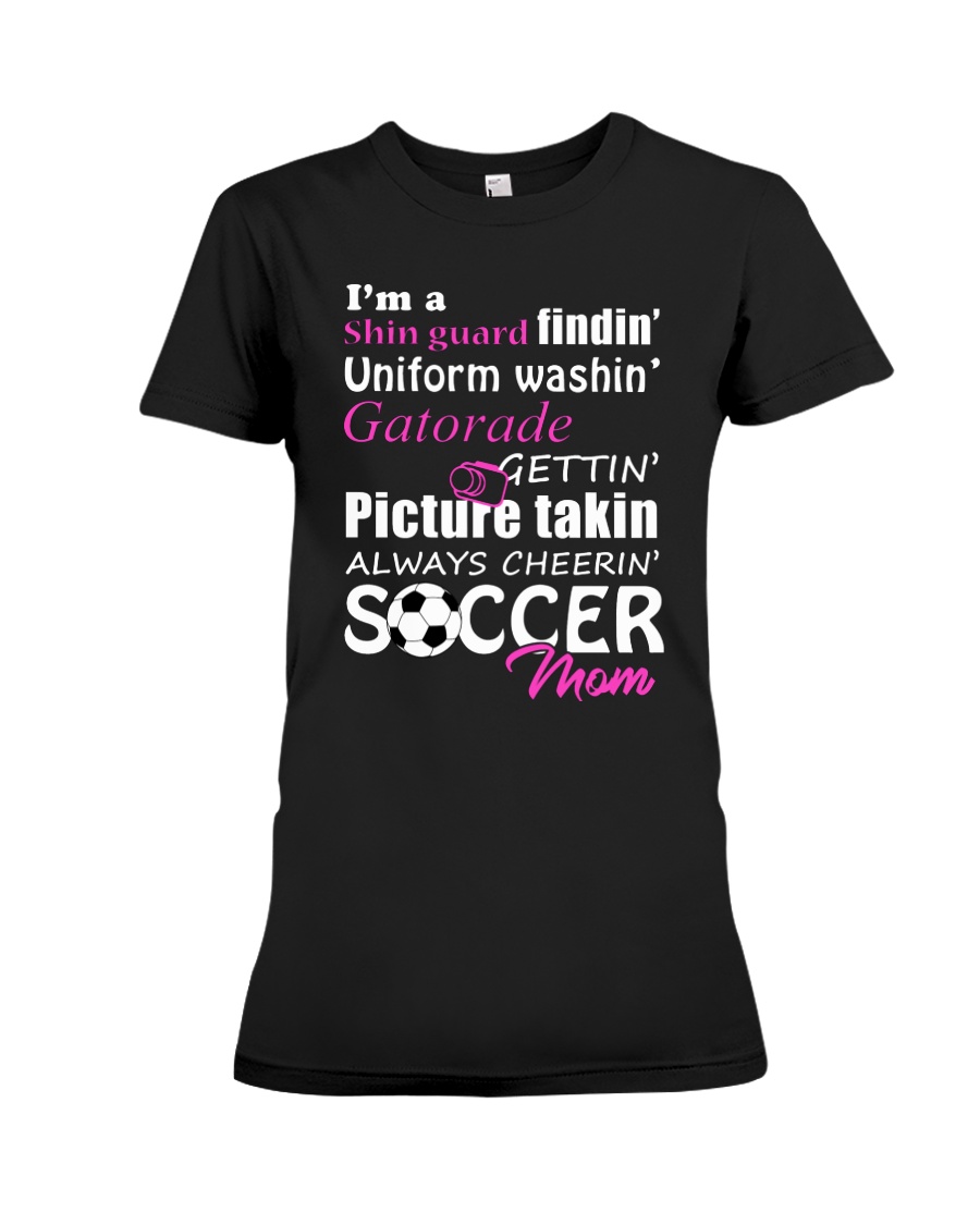 Soccer Mom - Soccer Mom Premium Fit Ladies Tee