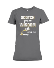 Funny Scotch Tshirt Scottish Whiskey Premium Fit Ladies Tee thumbnail
