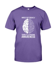 Wired Differently Tourette Syndrome Awareness T-Sh Premium Fit Mens Tee thumbnail