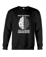 Wired Differently Tourette Syndrome Awareness T-Sh Crewneck Sweatshirt thumbnail