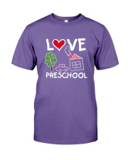 Preschool Teacher Love Preschool T-Shirt Premium Fit Mens Tee thumbnail