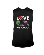 Preschool Teacher Love Preschool T-Shirt Sleeveless Tee thumbnail