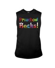 Preschool Rocks Teacher T-Shirt Sleeveless Tee thumbnail