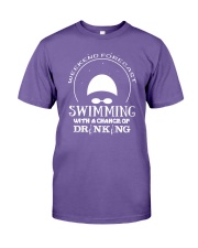 Weekend Forecast Swimming T-Shirt Premium Fit Mens Tee thumbnail