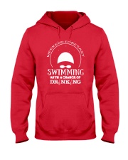 Weekend Forecast Swimming T-Shirt Hooded Sweatshirt thumbnail