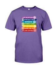 7 Chakra Vibration Uplifting T-Shirt Premium Fit Mens Tee thumbnail