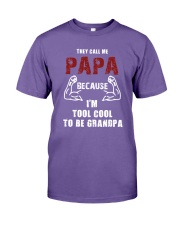 They Call Me Papa Because Too Cool Be Grandpa Gift Premium Fit Mens Tee thumbnail