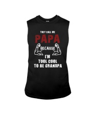 They Call Me Papa Because Too Cool Be Grandpa Gift Sleeveless Tee thumbnail