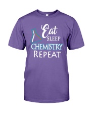 Funny Eat Sleep Chemistry Repeat TShirt Premium Fit Mens Tee thumbnail