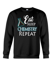 Funny Eat Sleep Chemistry Repeat TShirt Crewneck Sweatshirt thumbnail