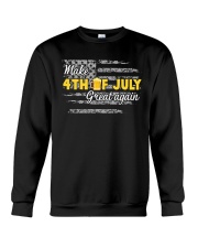 Beer Make 4th of July Great Again Crewneck Sweatshirt thumbnail