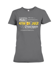Beer Make 4th of July Great Again Premium Fit Ladies Tee thumbnail