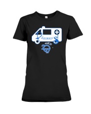 Graduation Gift for Pharmacists est 2017 Pharmacy Premium Fit Ladies Tee front