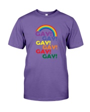 Gay Gay Gay Gay Gay Gay Pride Rainbow Shirt Premium Fit Mens Tee thumbnail
