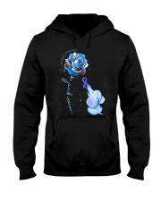 Diabetes Rose - Never Give Up Hooded Sweatshirt tile