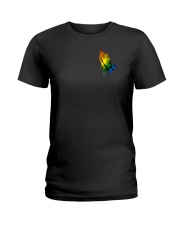 Lgbt Through Christ 2 Sides Ladies T-Shirt tile