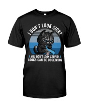 Diabetes Cat I Don't Look Sick Premium Fit Mens Tee tile