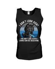 Diabetes Cat I Don't Look Sick Unisex Tank tile