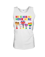 LGBT- UK - Hate Has No Home Here Unisex Tank tile