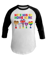 LGBT- UK - Hate Has No Home Here Baseball Tee tile