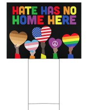 LGBT- UK - Hate Has No Home Here 24x18 Yard Sign back