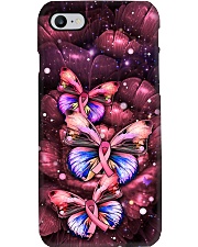 Breast Cancer Butterfly Ribbon Phonecase Phone Case i-phone-7-case